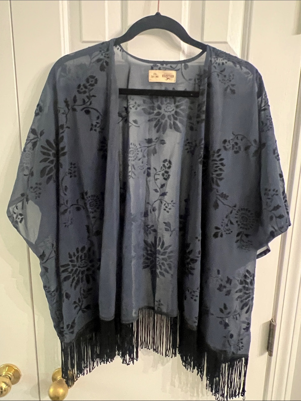 Women’s one size sheer open front cardigan